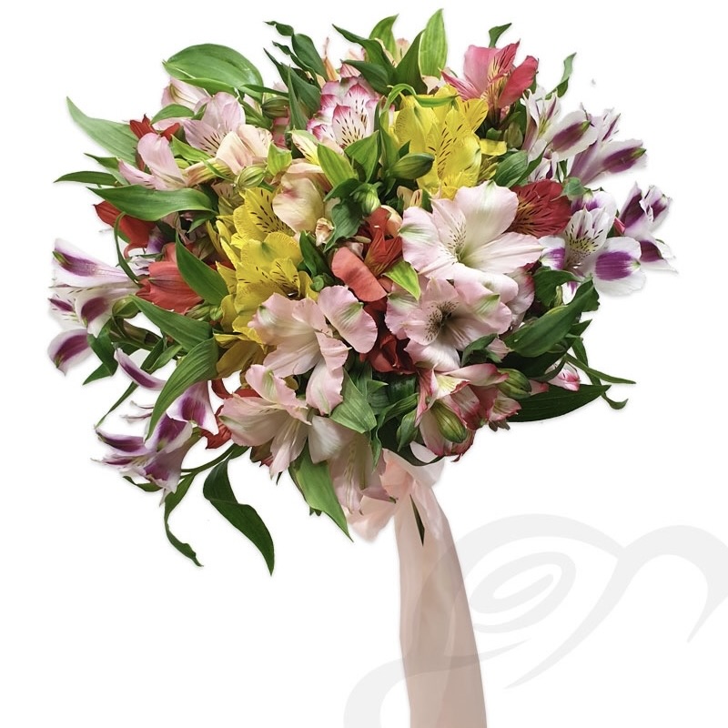 دسته گل آلسترومریا